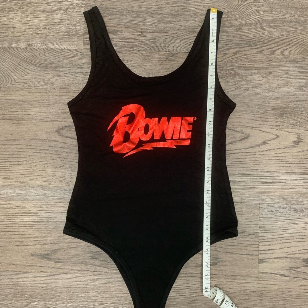 Recycled Karma Bowie Strike Bodysuit -‎ Size M - Black/Red - NWOT - Picture 6 of 7